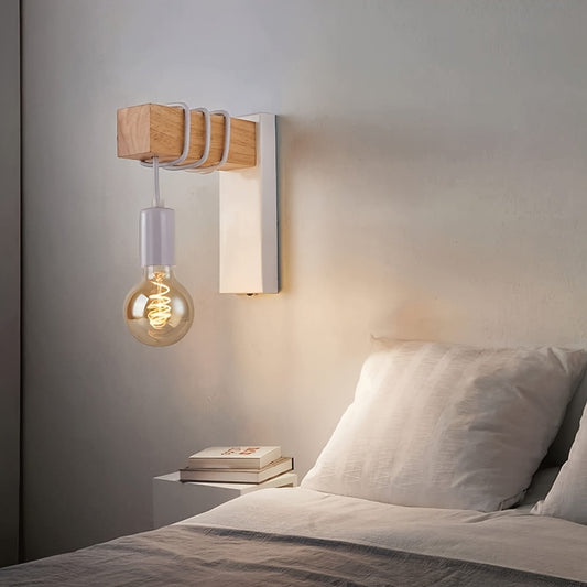 Wall Sconce – Industrial Design, E27 Base & Polished Metal Finish