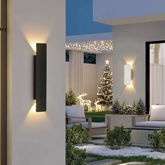 Aluminum Up/Down LED Wall Light – Indoor/Outdoor, Weatherproof & 4 Sizes