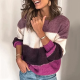 Elisa - Bequemer und Gemütlicher Damenpullover aus Hochwertiger Baumwolle | Perfekt für Alltag und Freizeit