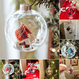 Knitted Christmas Baubles – Handcrafted Knit Ornament Set