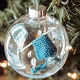 Knitted Christmas Baubles – Handcrafted Knit Ornament Set