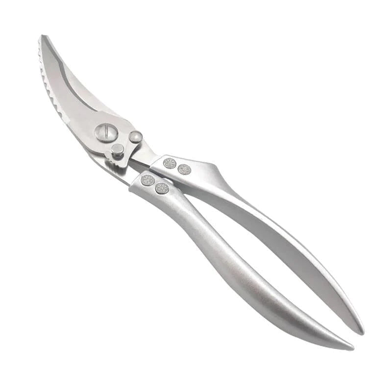 Multifunction Poultry Shears – Stainless Steel, 3.5mm Blades & Spring-Loaded Grip