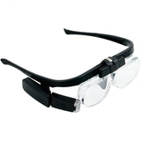 Kalsten | Portable Wearable LED Magnifying Glasses, with Adjustable Light Angle & Replaceable Lenses
