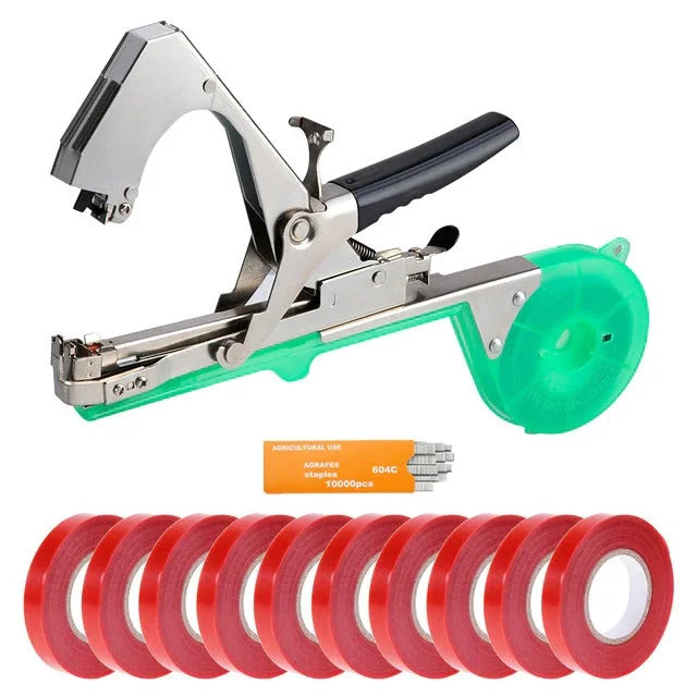 Optimized Product Title: **Garten-Bindemaschine mit Einhandbedienung – Sofort einsatzbereit für effizientes Binden von Pflanzen**