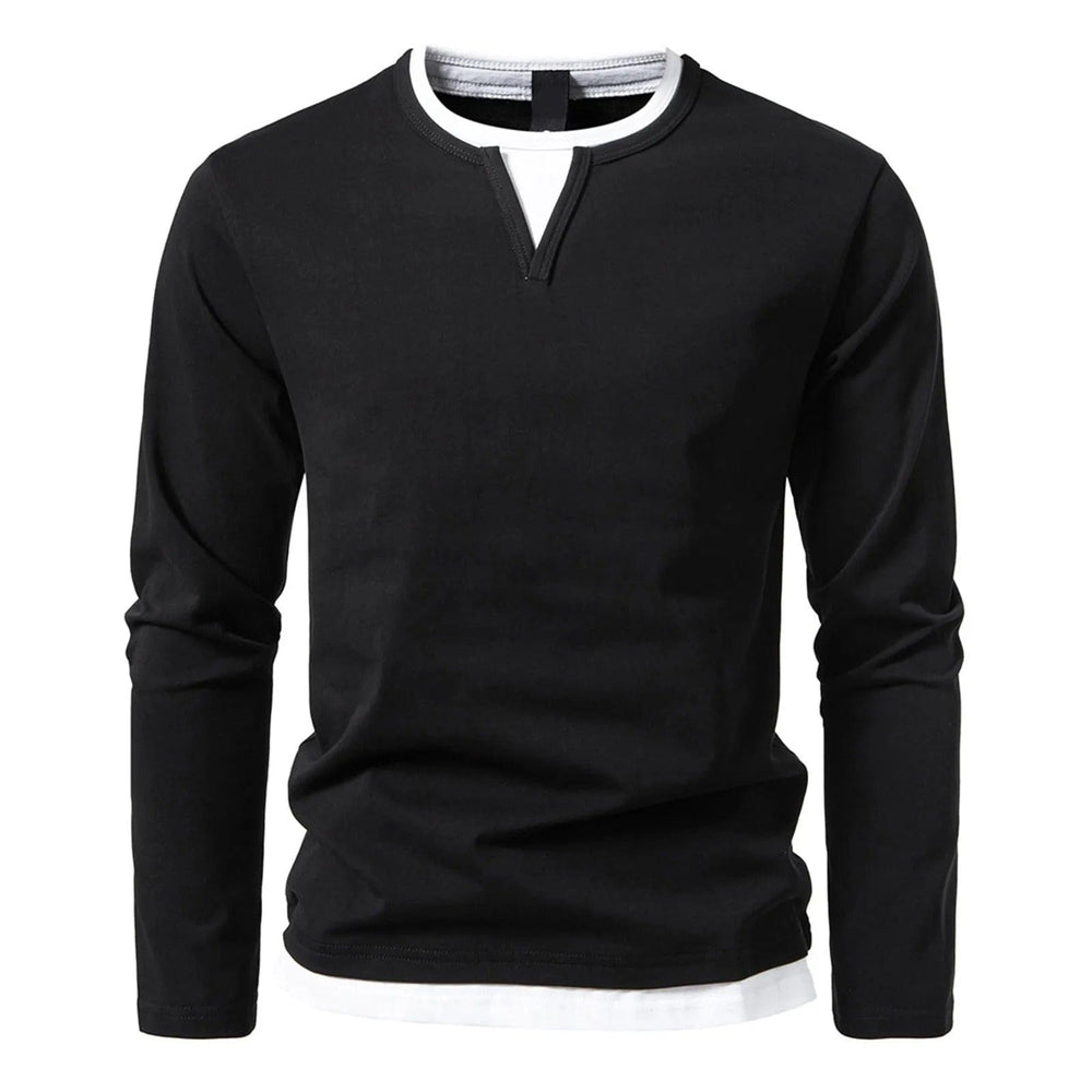 Enhanced Product Title: "JACOB Long Sleeve Henley Shirt for Men - Stylish & Comfortable Casual Wear" 

This title includes relevant keywords while providing more detail about the product, which can help improve visibility and appeal in Google Shopping.