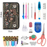 Complete Sewing Kit – Storage Box, Thread, Needles & Repair Tools