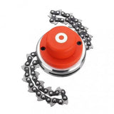 Metal Chain Brush Cutter Head – Universal Fit, Stainless Steel & 33.5cm Replacement