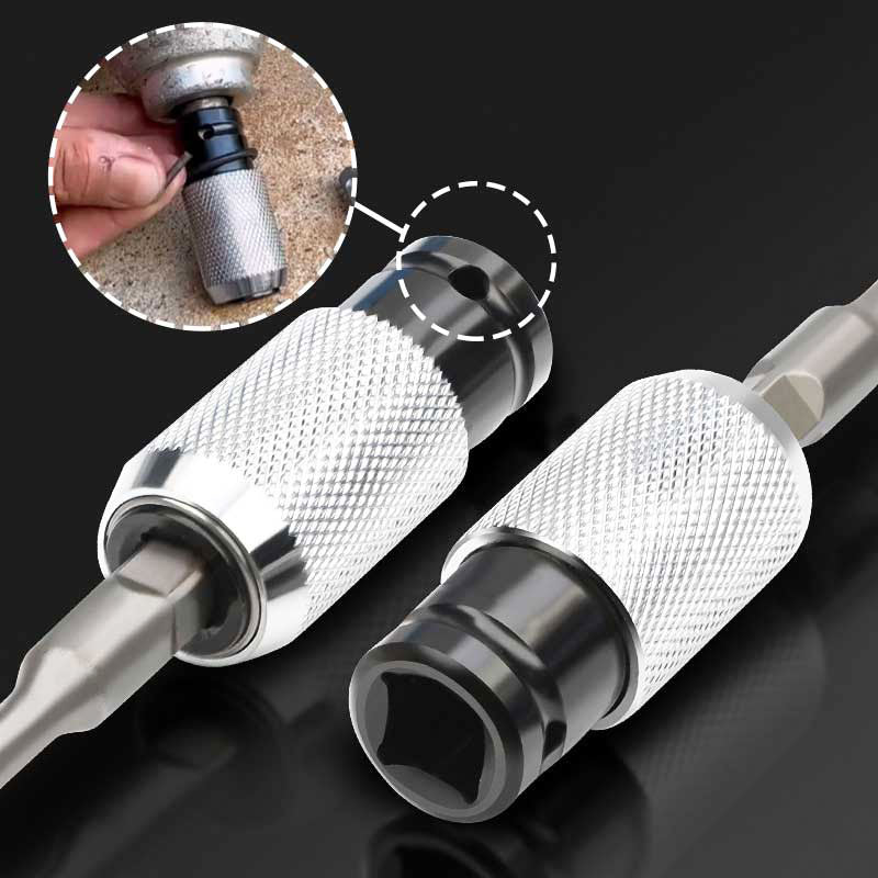 Quick-Change Drill Bit Adapter – High Carbon Steel, 3-in-1 & 65×28mm
