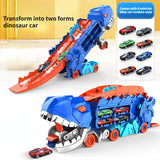 3-in-1 Race Truck for Kids – T-Rex Transporter