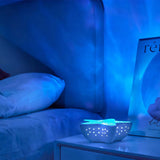 Ocean Wave Star Projector – 7 Colors, Adjustable Brightness & 1200mAh Rechargeable