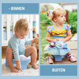 Foldable Travel Potty – Toddler Trainer, Toilet Seat Adapter & Non-Slip Base