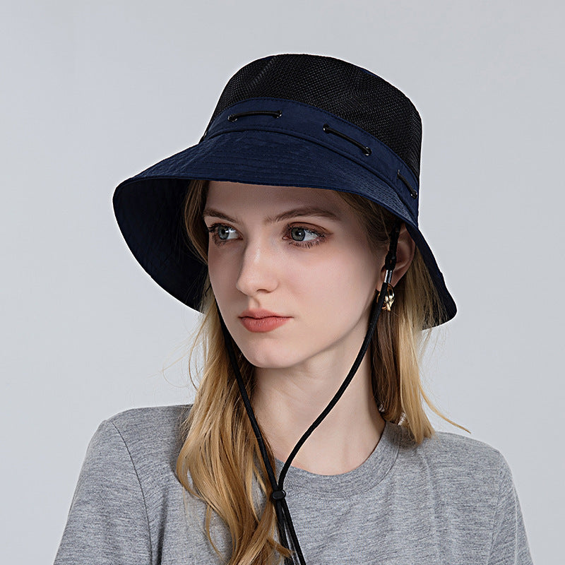 Optimized Product Title: **Damen Atmungsaktiver Sonnenhut mit Verstellbarem Kinnriemen – UV-Schutz, Leicht & Komfortabel für Sommeraktivitäten**