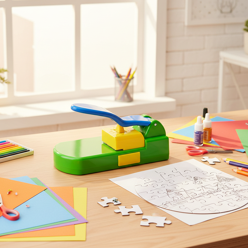 Enhanced Product Title: "DIY Puzzle Maker with Storage – Create Your Own Custom Puzzles Easily" 

This title is optimized for clarity and includes relevant keywords that potential customers might search for.