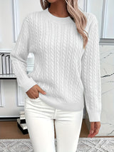 Nadia™ - Lässiger Damen Strickpullover für Freizeit & Alltag – Bequem, Stylisch und Vielseitig