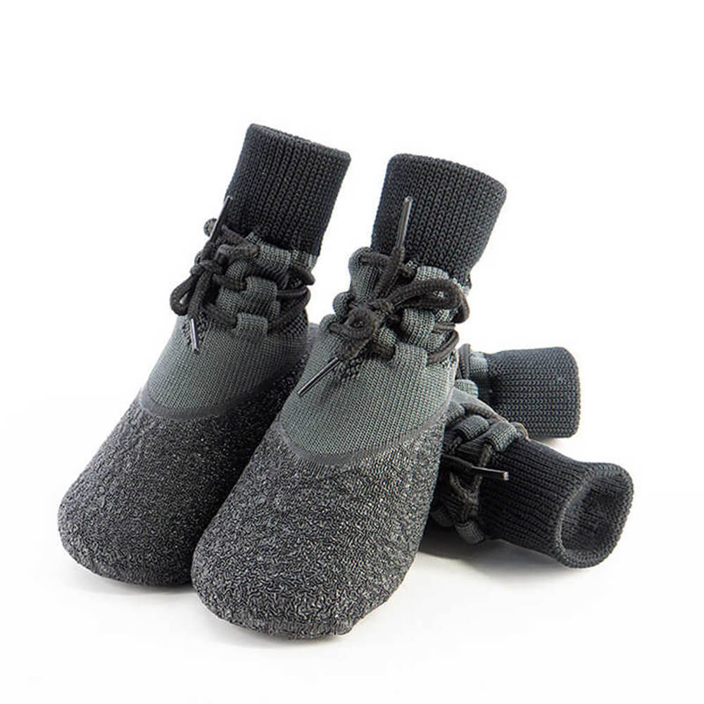 Waterproof Dog Shoes – Non-Slip Rubber Sole, Breathable & 6 Sizes for Hiking