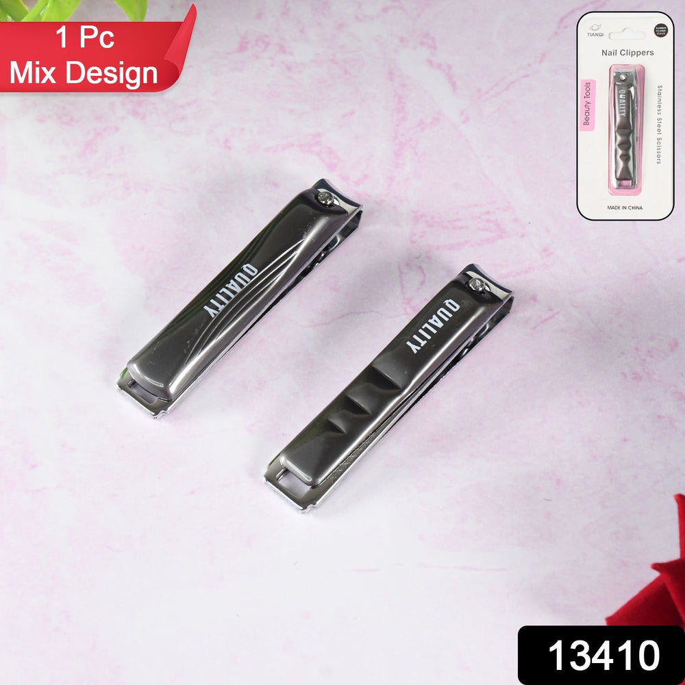 Stainless Steel Nail Clipper – Foldable Design, Built-In Nail File & Travel Size
