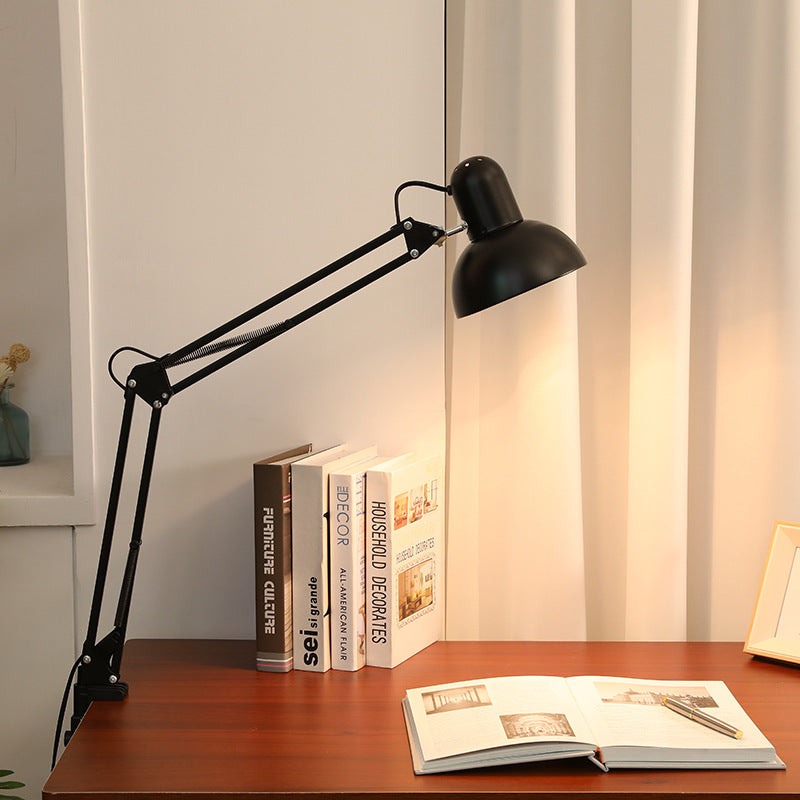 Desk Lamp with Clamp – Adjustable Arm, E26 Socket & 15.5×37 cm