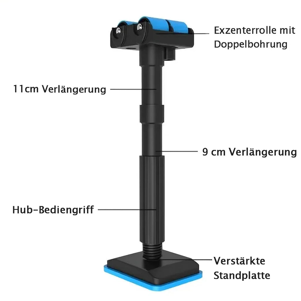 Enhanced Product Title: "Montage- und Hebeschienen für mühelose & sichere Schrankmontage – Hochwertige Befestigungslösungen für Ihre Möbel" 

This title includes relevant keywords while maintaining clarity and appeal for potential customers.
