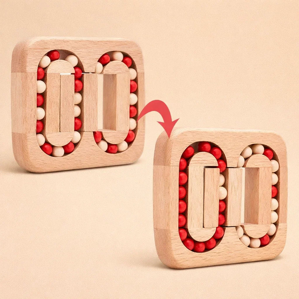 Enhanced Product Title: "Premium Wooden Spinning Puzzle - Engaging Educational Toy for Kids | Safe, Durable, and Fun!" 

This title includes keywords that may improve visibility on Google Shopping while also highlighting the product's features and benefit