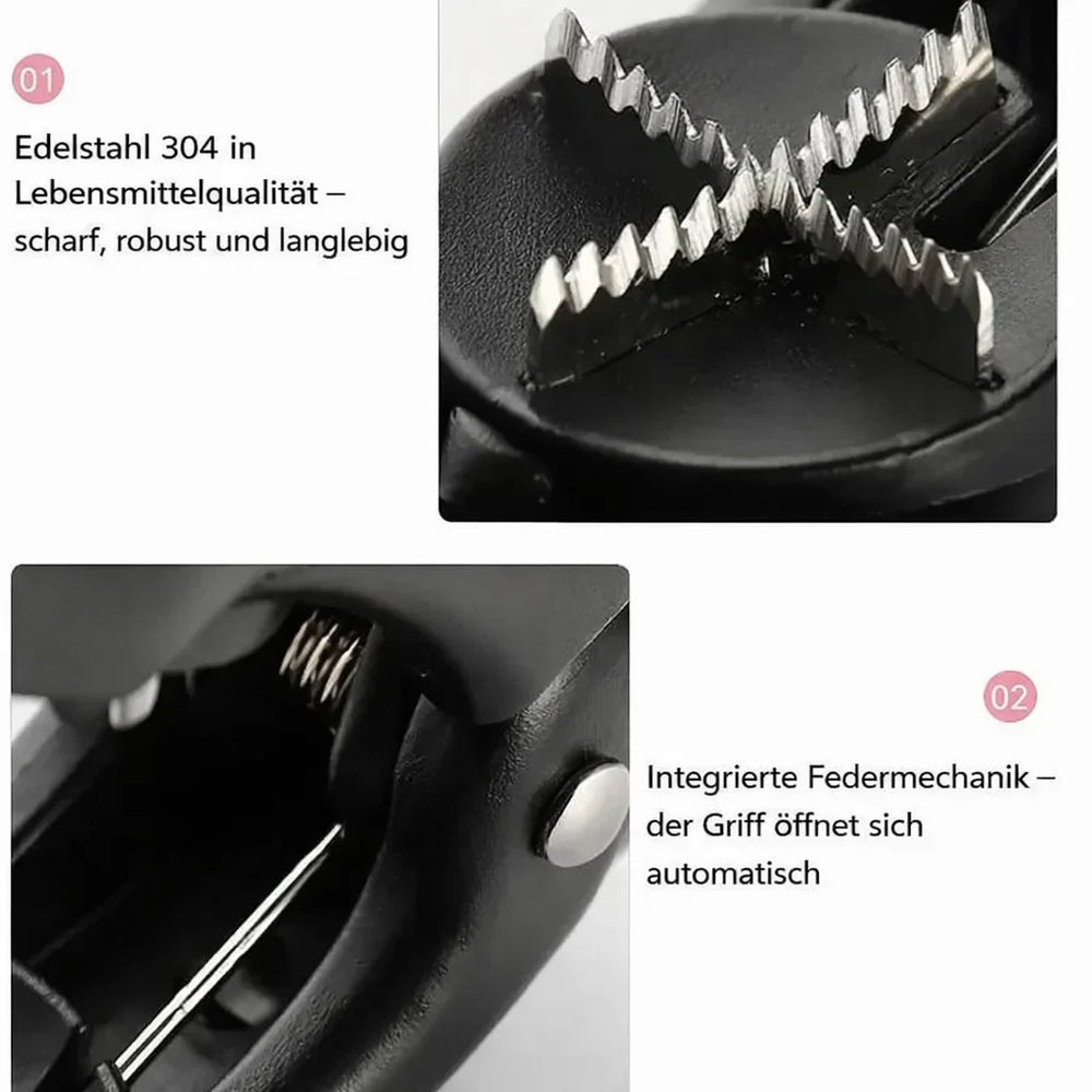 Optimized Product Title: "Nussschäler für Kastanien & harte Nüsse – Sicherer, kraftsparender Nussknacker für müheloses Schälen" 

This title includes relevant keywords while enhancing clarity and appeal for potential customers.