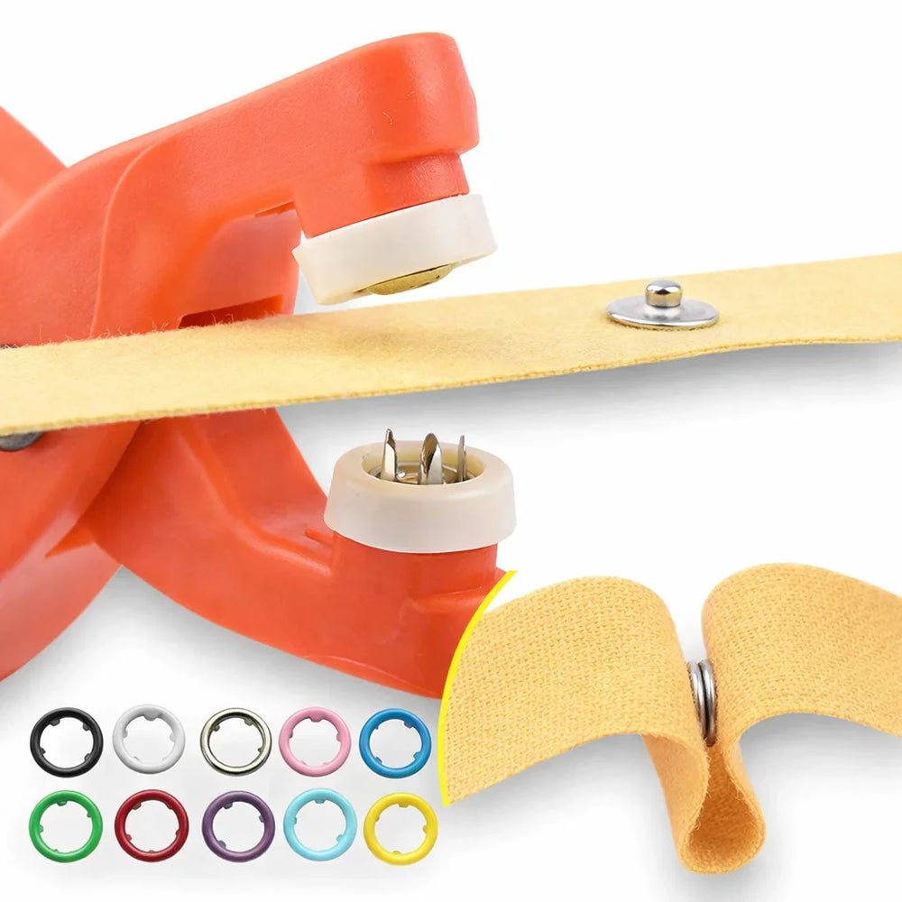 Enhanced Product Title: "Druckknopf-Zangen-Set für präzises Arbeiten – Hochwertige Druckknopfzangen mit Zubehör für Nähprojekte und DIY-Bastelarbeiten" 

This title includes relevant keywords and provides more context about the product's use and quality,