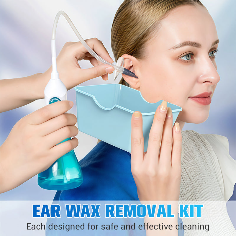 Water Pressure Ear Cleaner Kit – Gentle Earwax Removal, Reusable Tips, PC Material
