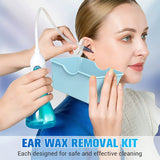 Water Pressure Ear Cleaner Kit – Gentle Earwax Removal, Reusable Tips, PC Material