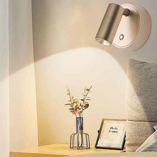 Wall Light – Rechargeable Battery, Magnetic Mount & Touch Control Design