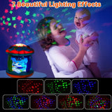 Optimized Product Title: **Rotierender Baby-Nachtlicht-Projektor mit Musik und Sternenhimmel – Beruhigende Schlafhilfe für Neugeborene und Kleinkinder** 

This title includes relevant keywords while providing more detail about the product's features and b