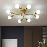 Optimized Product Title: "Moderne Goldene LED Deckenleuchte mit E27 Fassungen – Elegantes Design für Wohnräume" 

This title includes relevant keywords while enhancing clarity and appeal for potential customers.