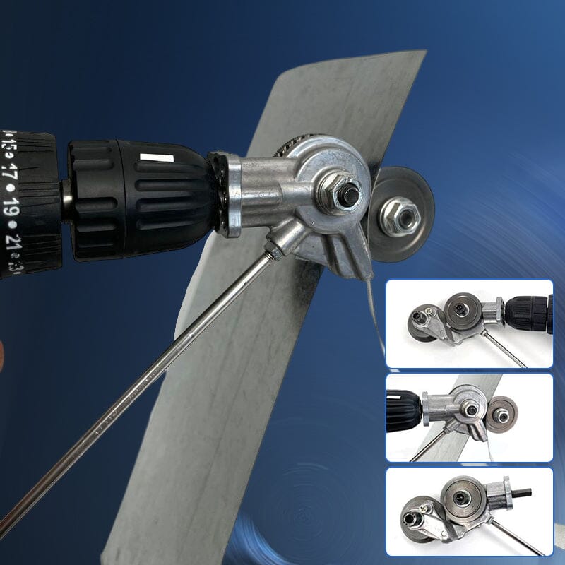 Enhanced Product Title: **Blechnibbler-Aufsatz für Bohrmaschine – Präzise 360° Rotationsschneider für Saubere Metall- und Blecharbeiten** 

This title includes relevant keywords and emphasizes the product's features for better visibility in Google Shoppin