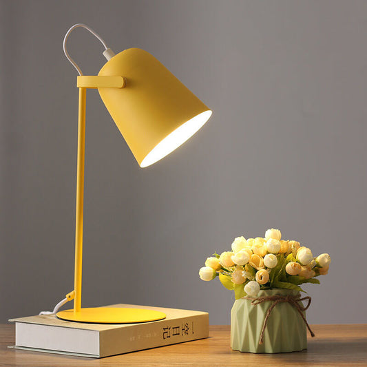 Nordic Metal LED Desk Lamp – Minimalist Design, Eye-Friendly Light & Durable Build