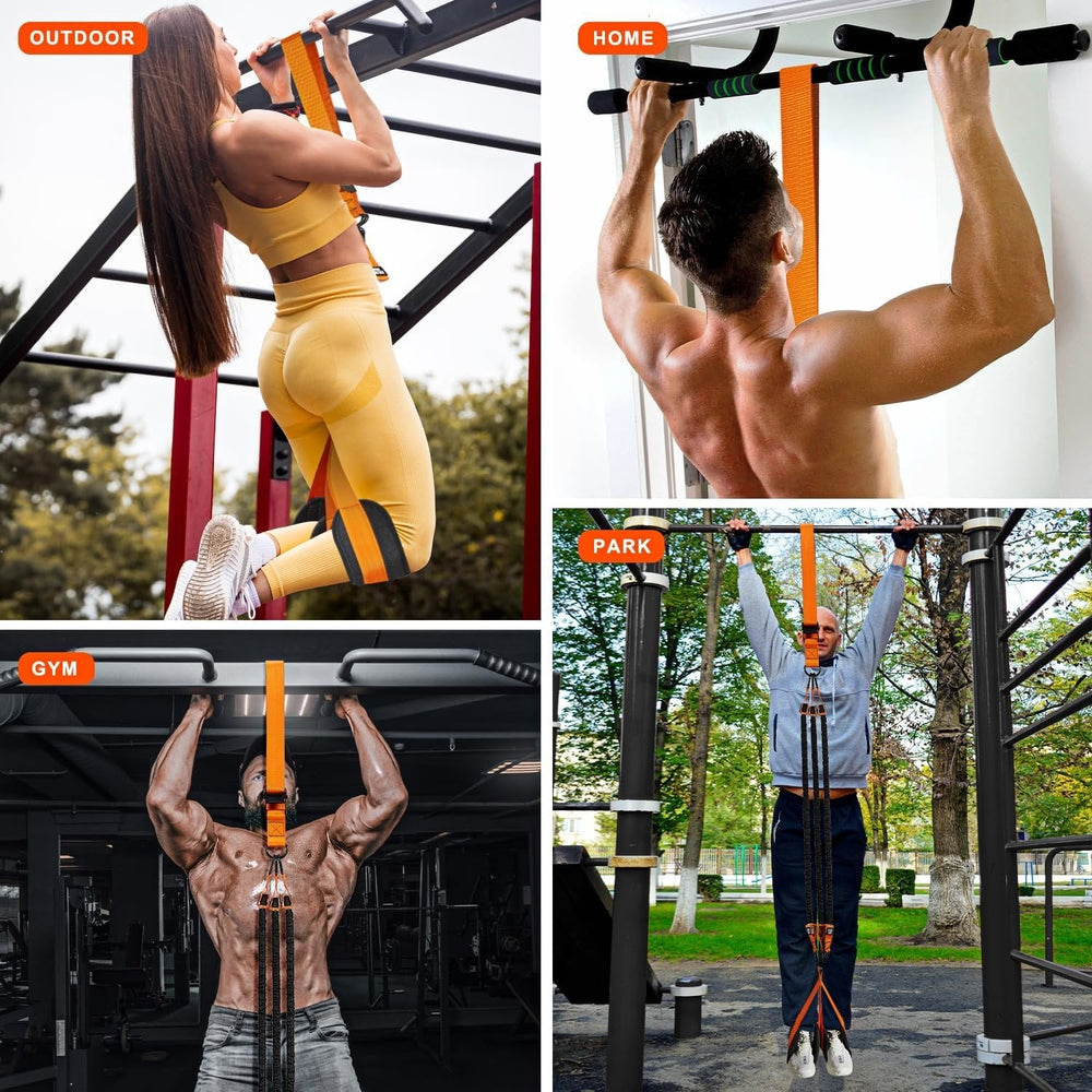 Pull-up assistance band with double foot system | Kalsten