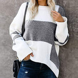 Striped Casual Women's Sweater - Juliette - 5