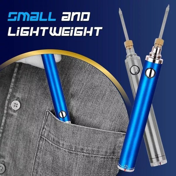 Cordless Soldering Iron – USB Rechargeable, Fast Heating & Adjustable Temperature