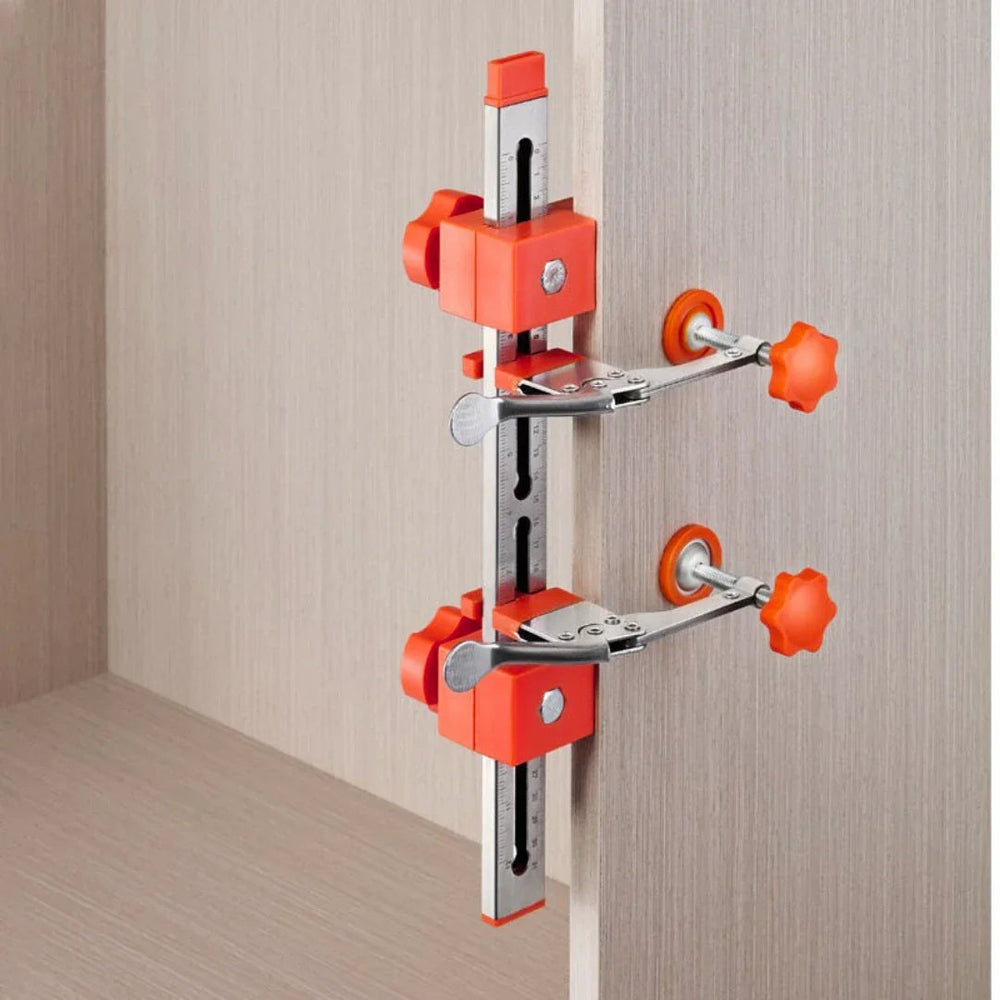 Drawer Slide Mounting Jig – Toggle Clamp, Universal Fit & Metal Build