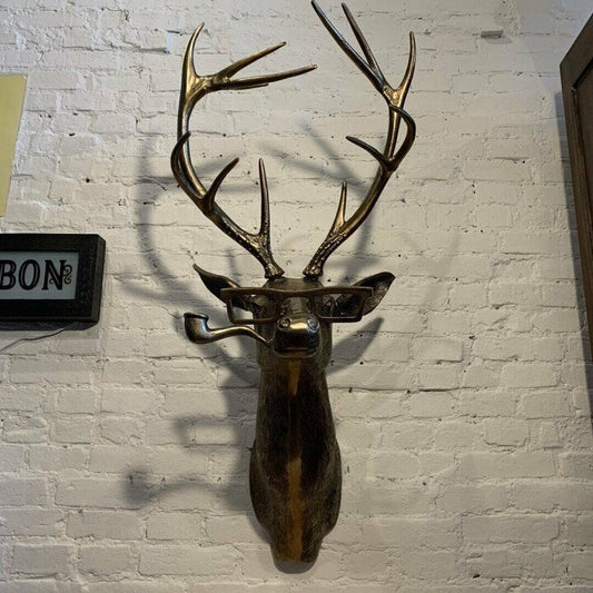 Animal Head Wall Decor – Elegant Wall Art, Premium Finish & For Living Room, Bedroom and Hallway