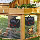 Solar Ultrasonic Animal Repeller – LED Flash, Weatherproof & 2-Pack Garden Set