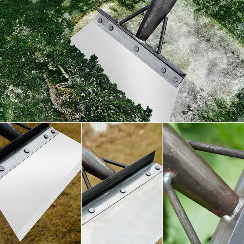 Stainless Steel Shovel Head – Weeding & Scraping Tool, Sharpened Edge, 20–30cm Sizes