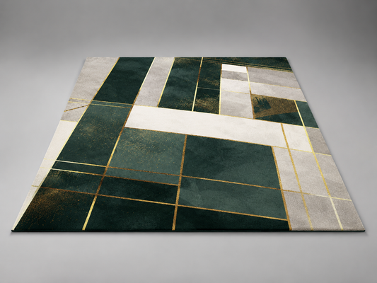 Abstract Patterned Rug - Main