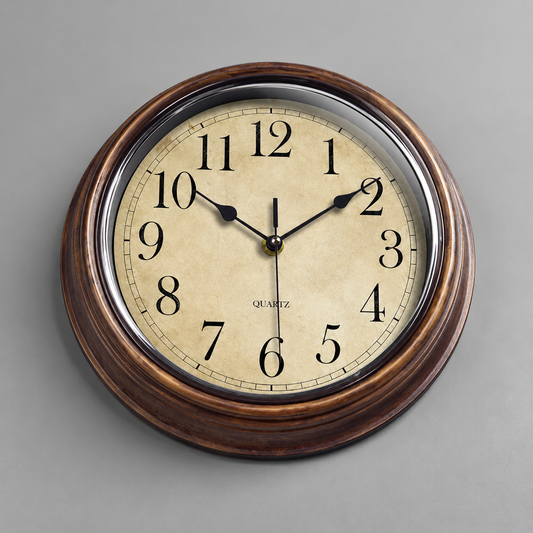 Classic Wooden Wall Clock