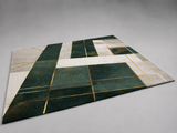 Abstract Patterned Rug - Room