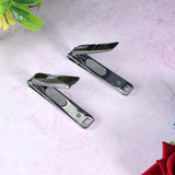 Stainless Steel Nail Clipper – Foldable Design, Built-In Nail File & Travel Size