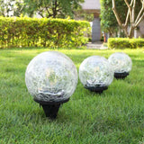Solar Modern Minimalist Glass Floor Decoration LED Outdoor Landscape Light | Kalsten