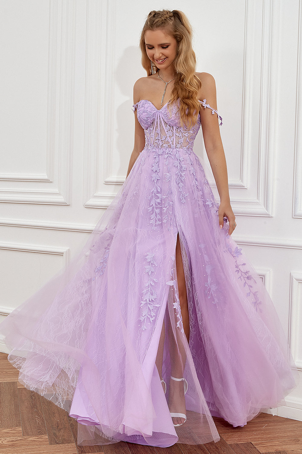 Sophie Stylish A-Line Ball Gown