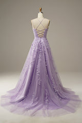 Victoria – Fashionable Tulle Ball Gown with Appliqués