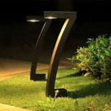 Solar Pathway Light – Z-Shape 46cm, IP65 Waterproof & 3500K Warm White
