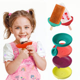 Silicone Ice Cream Holder – Drip Guard, BPA-Free, Set of 4, for Cones & Popsicles