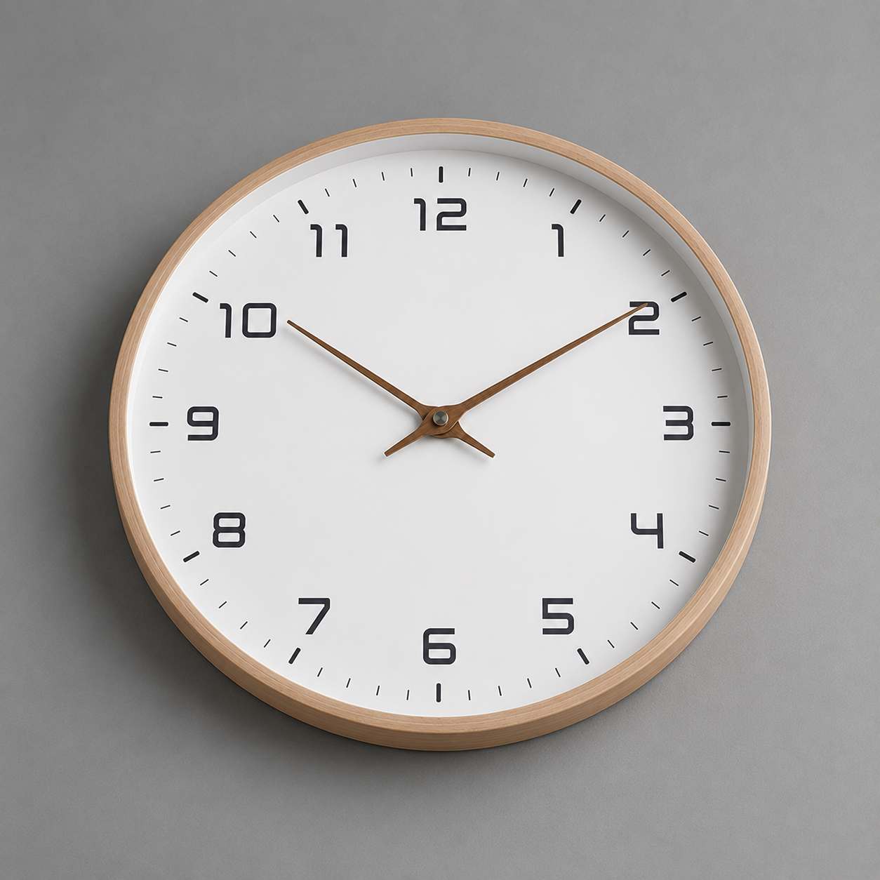 Nordic Minimalist Wall Clock