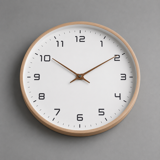 Nordic Minimalist Wall Clock